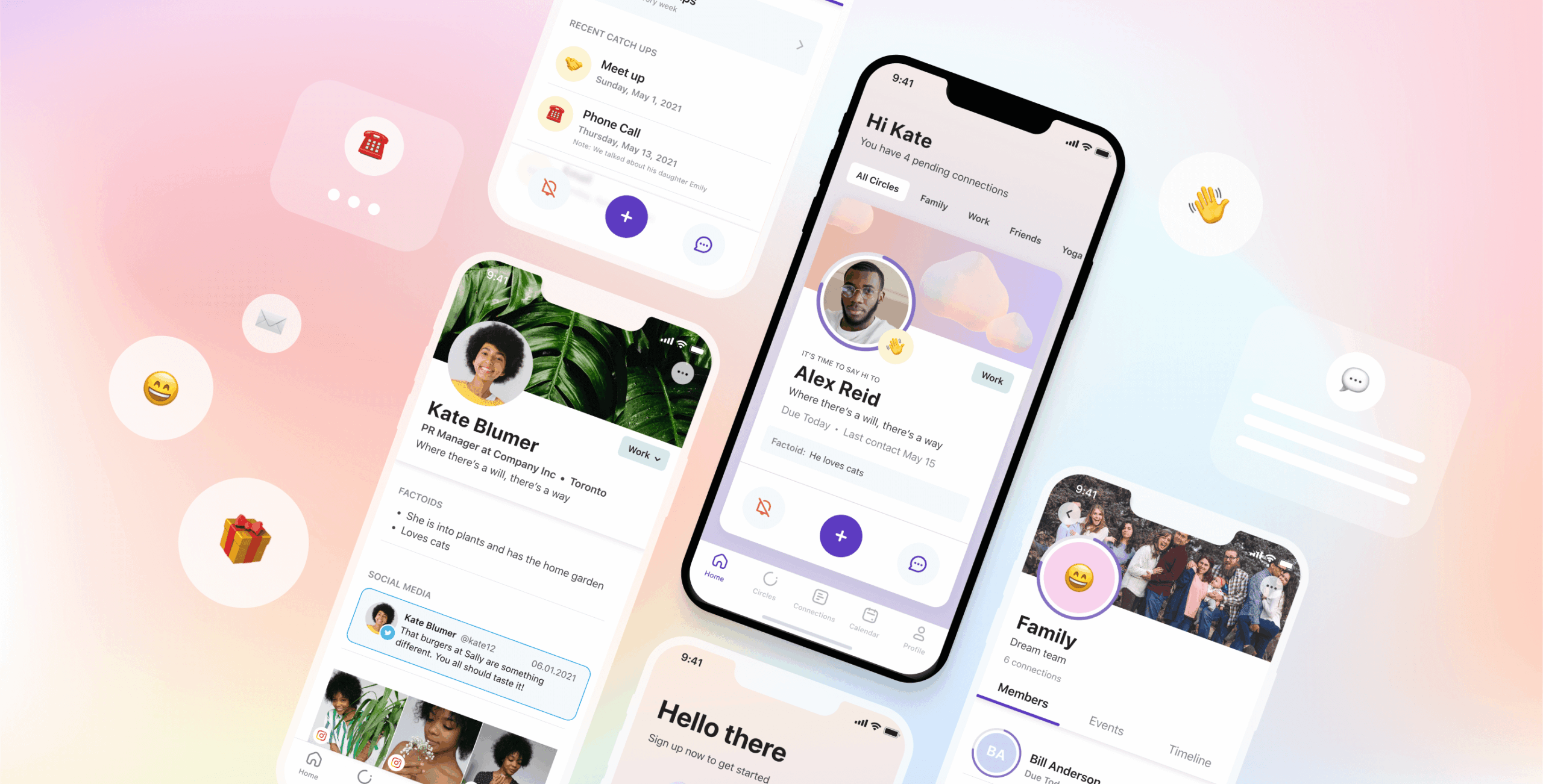 Nouri – Connection companion app - Website Development - Photo 1