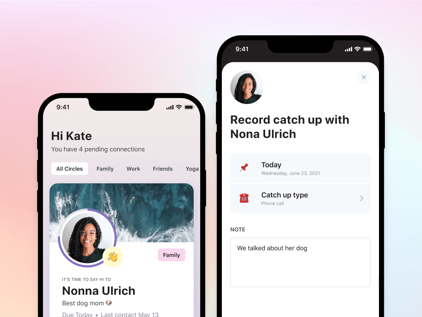 Nouri – Connection companion app - Website Development - Photo 2