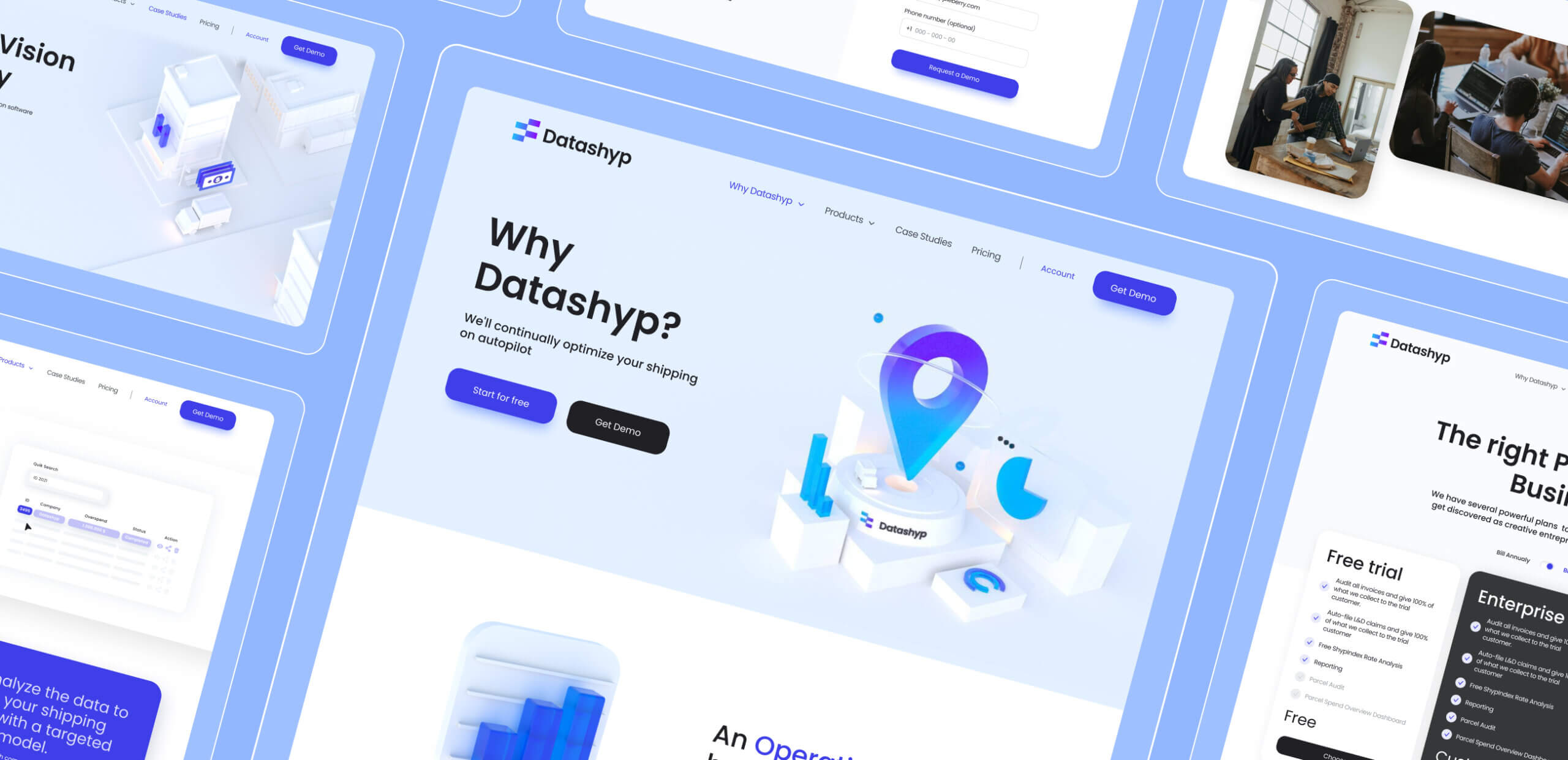 Datashyp – piattaforma SaaS per la gestione delle spedizioni - Website Development - Photo 6