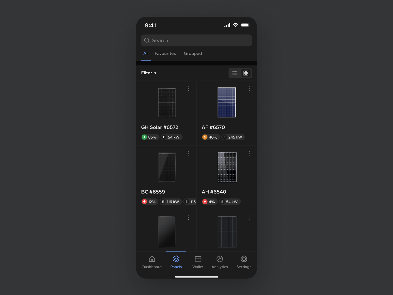 Ectopanel – Solar panels control mobile app - Website Development - Photo 2
