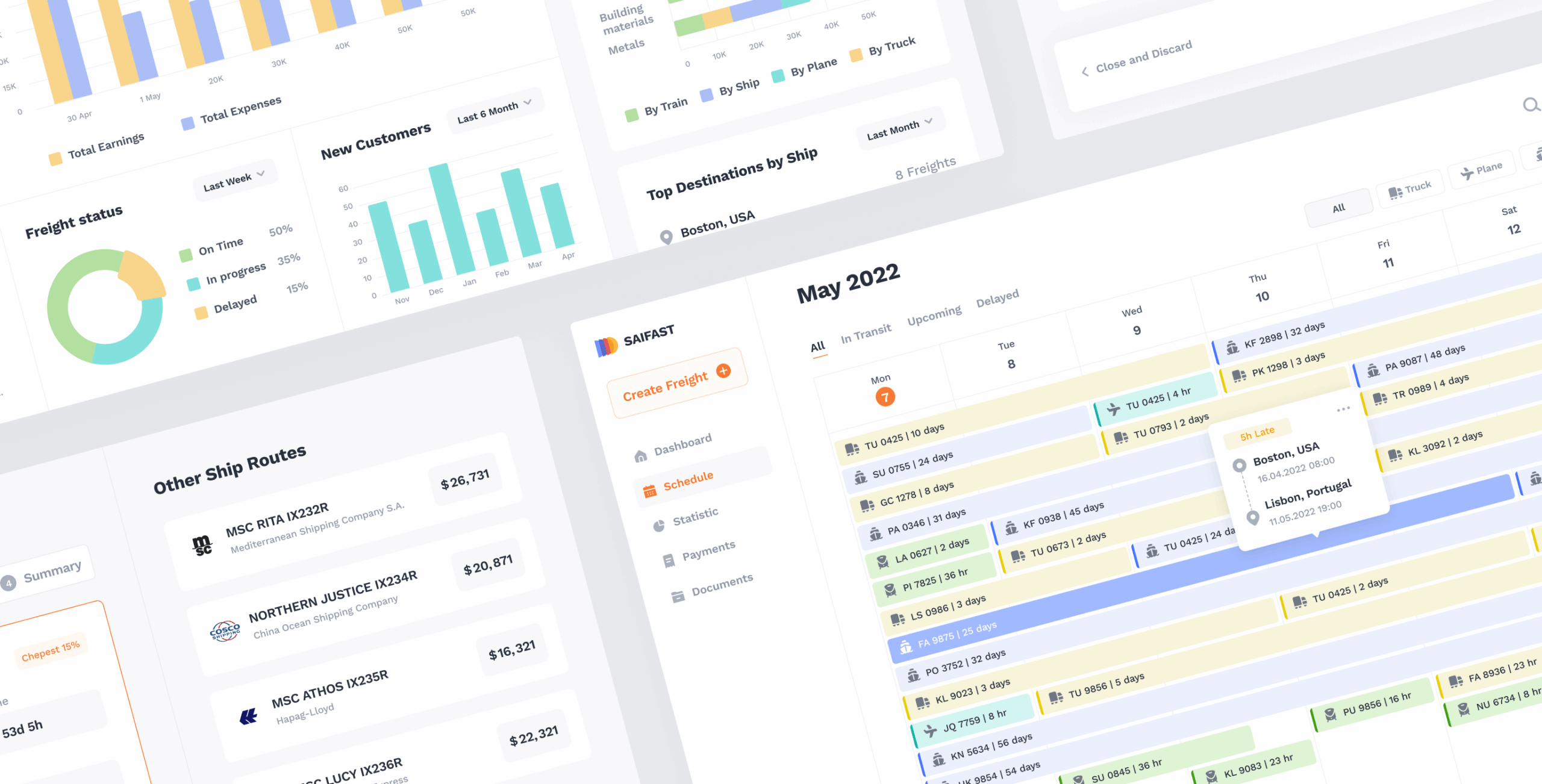 Saifast – logistics web app - Website Development - Photo 7