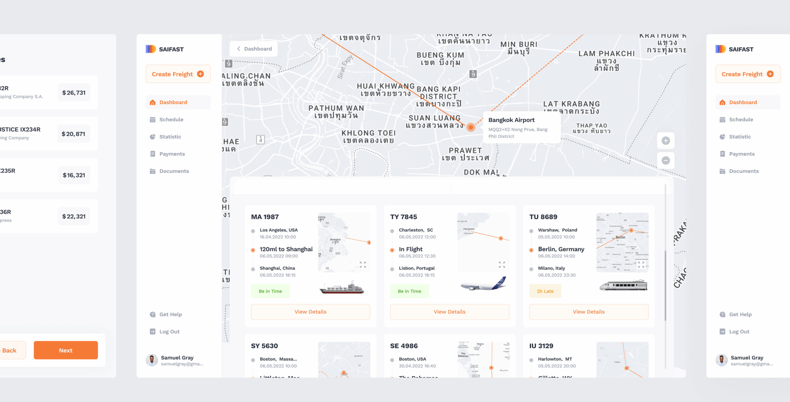 Saifast – logistics web app - Website Development - Photo 10