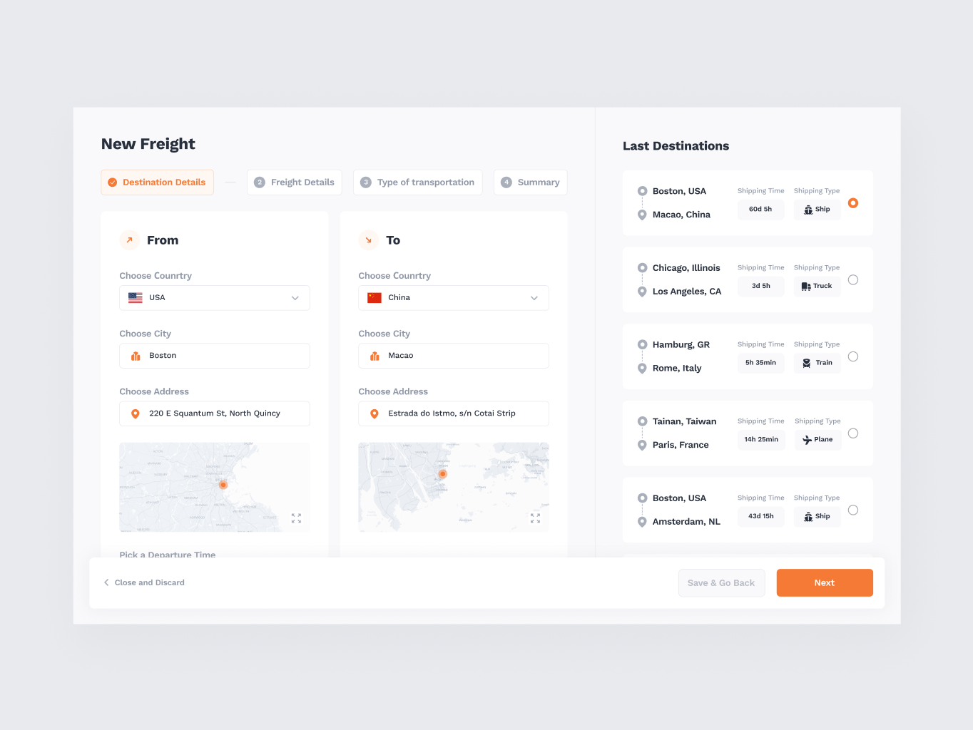 Saifast – logistics web app - Website Development - Photo 5