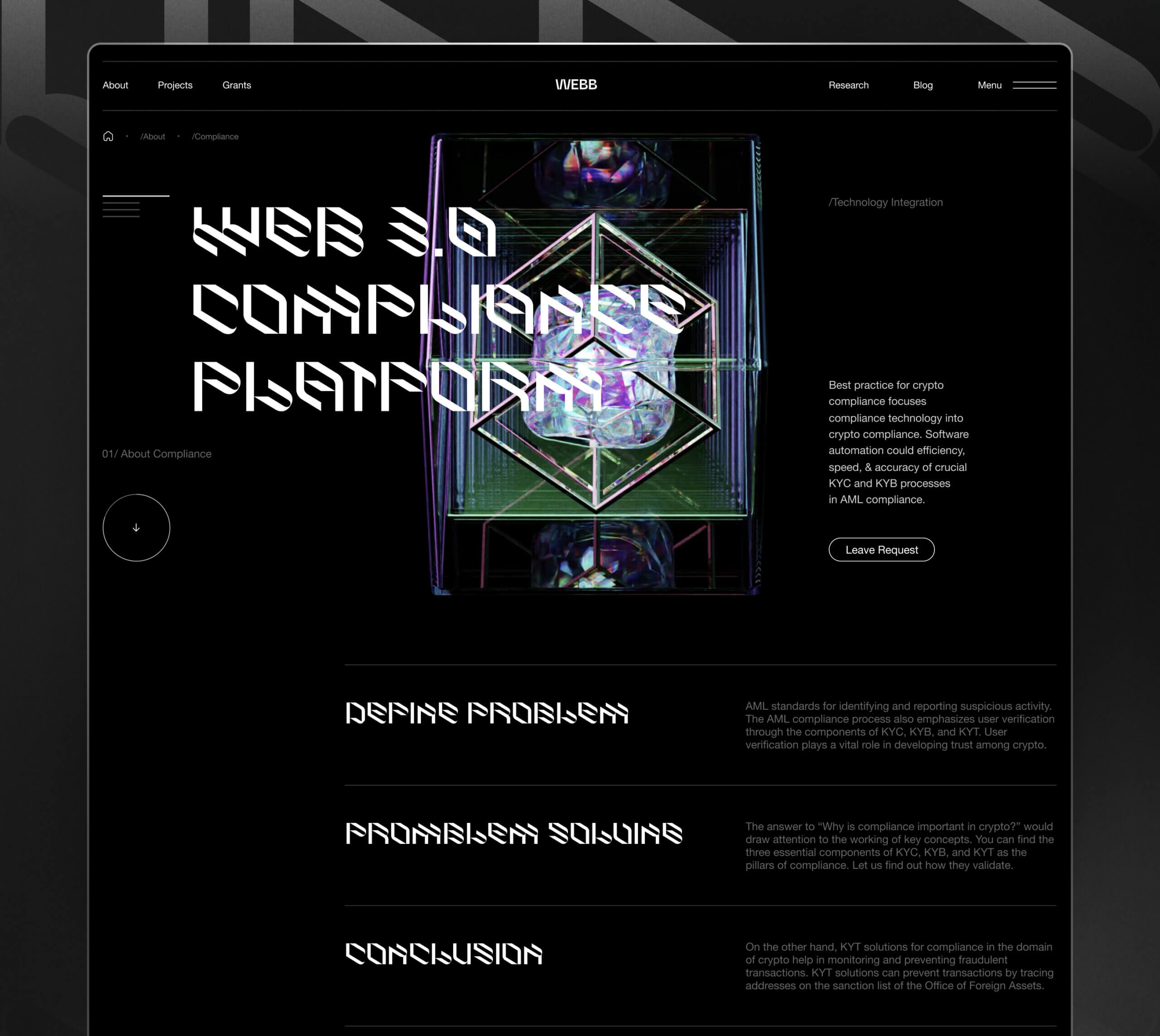 WEBB – Web3 Community platform - Website Development - Photo 5