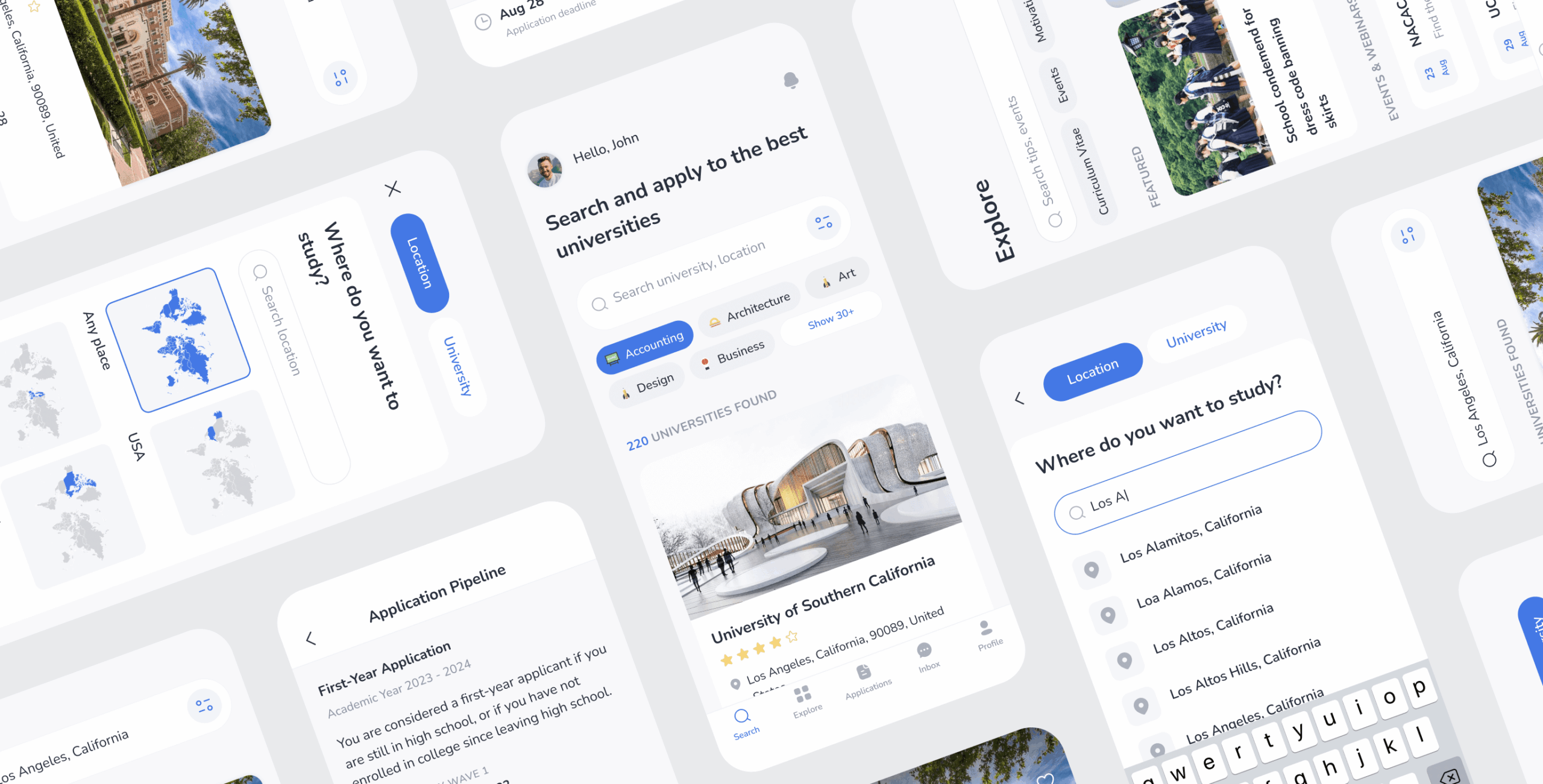 UVER – Universities Aggregator mobile app - Website Development - Photo 1
