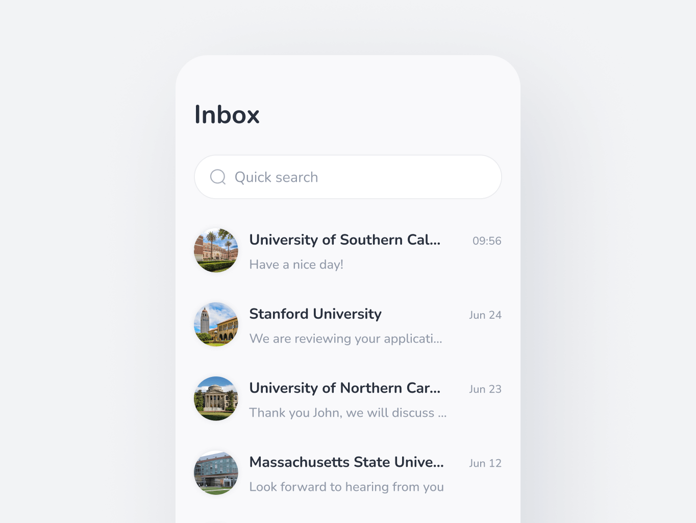 UVER – Universities Aggregator mobile app - Website Development - Photo 10