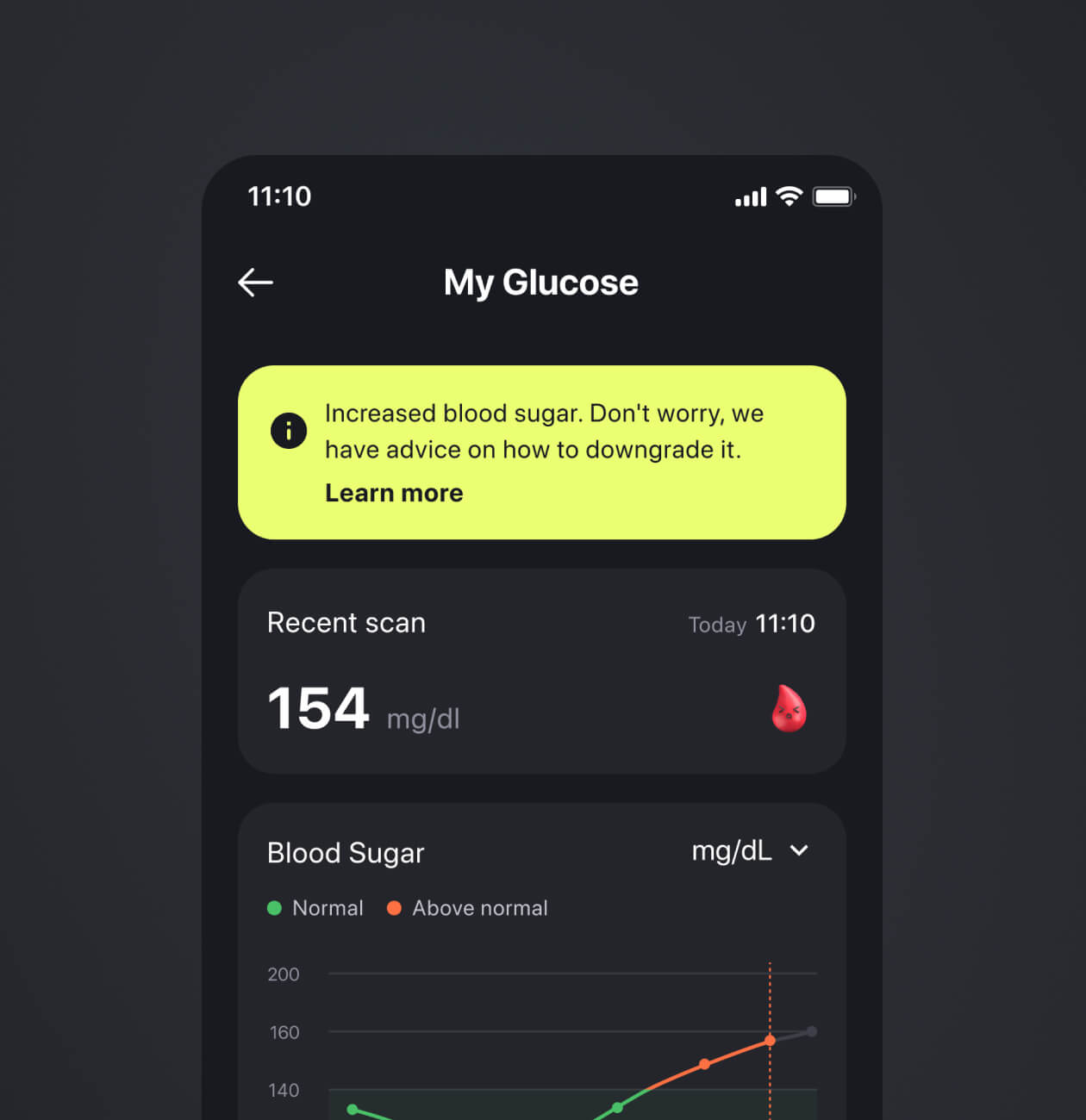 Glume – healthcare mobile app for diabetics - Website Development - Photo 15