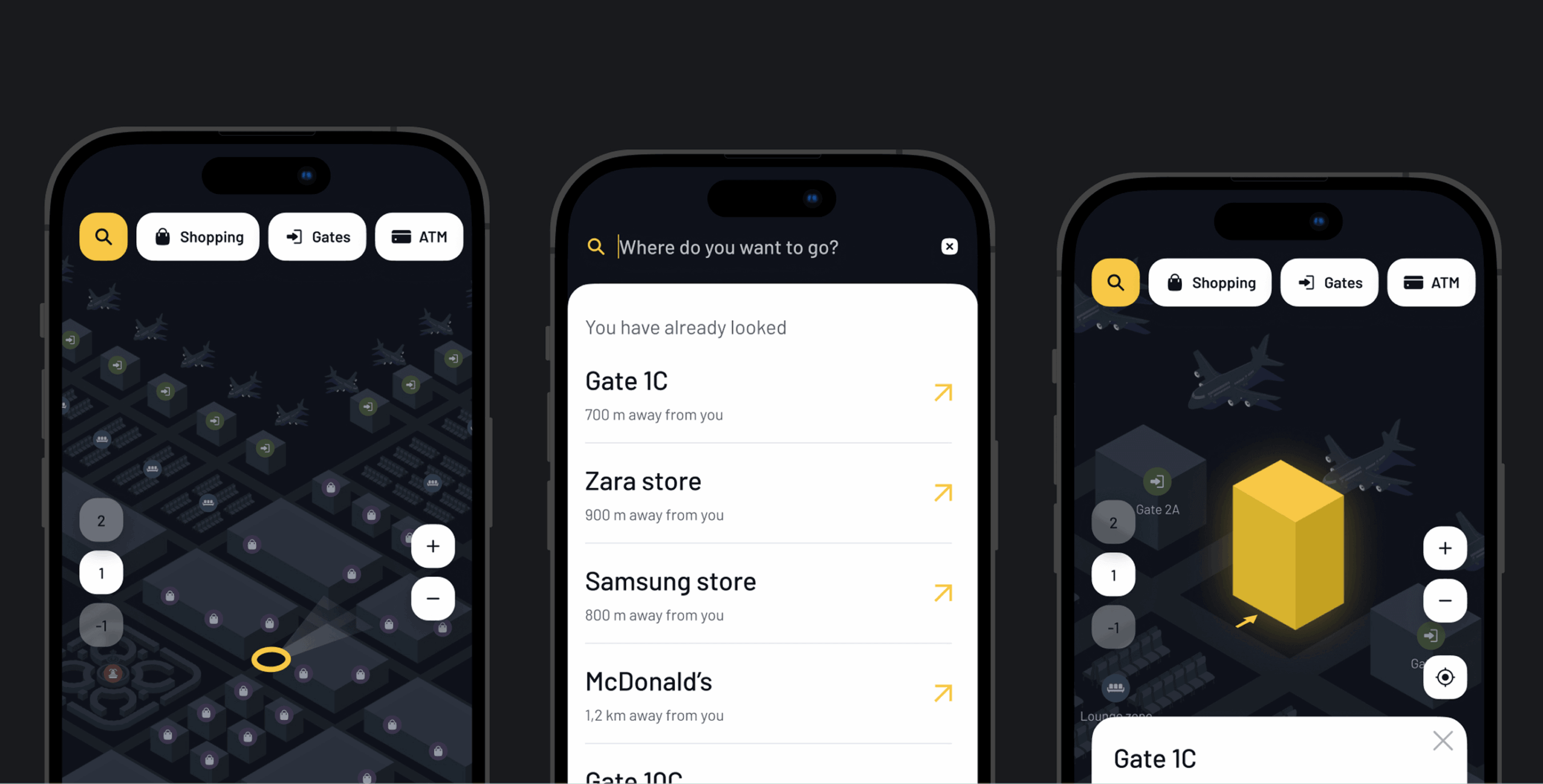 Sinport – Singapore Airport navigation app - Website Development - Photo 5
