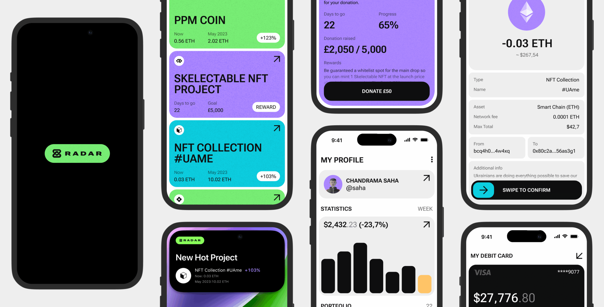 RADAR – Web3 projects aggregator - Website Development - Photo 3