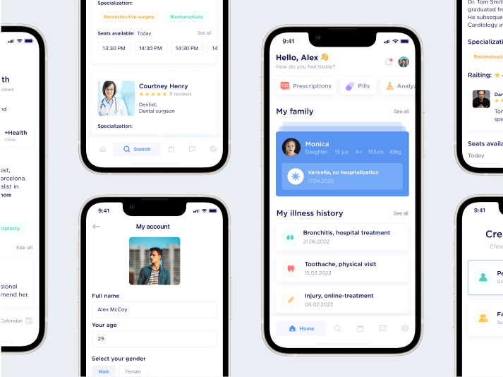Medicare – Digital Doctor Mobile App - image cover