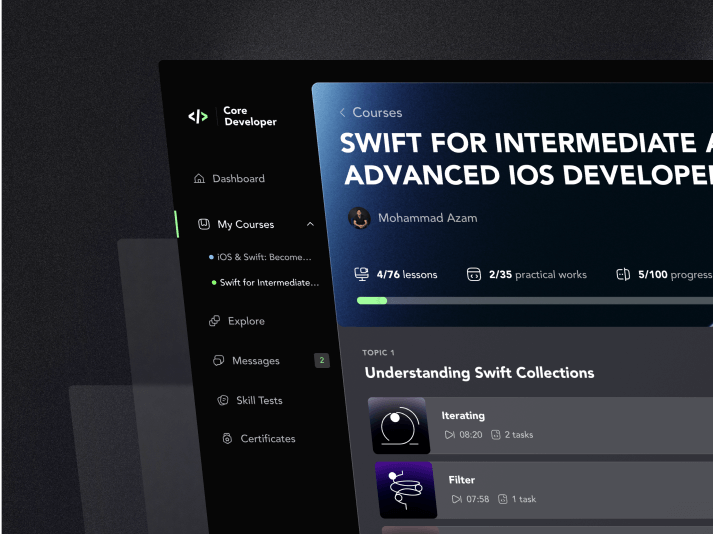 Core Developer – the platform for learning how to program - image cover