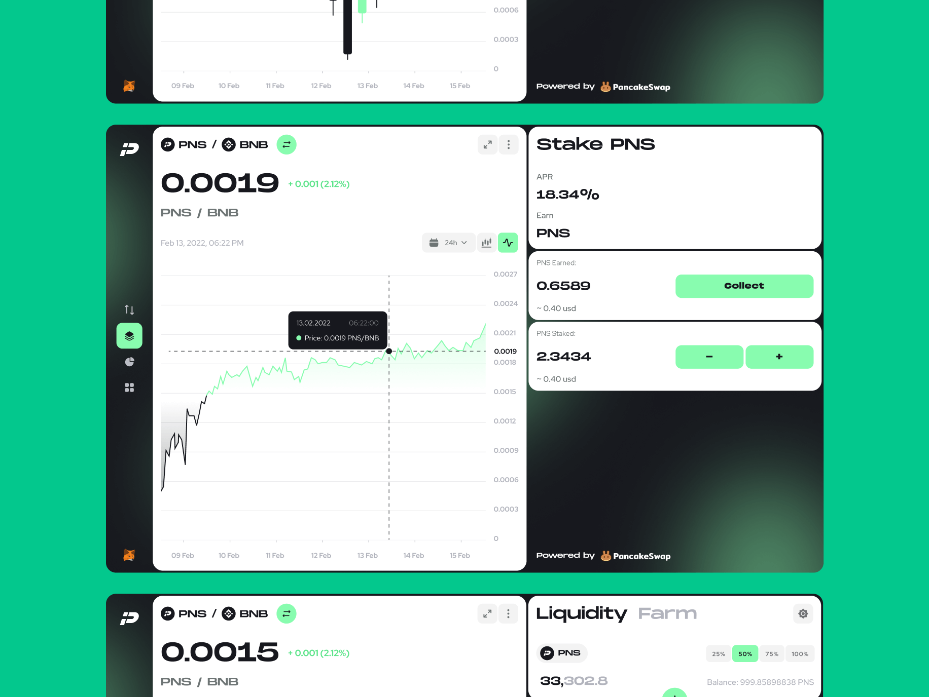 PNSwap – token exchange platform - Website Development - Photo 14