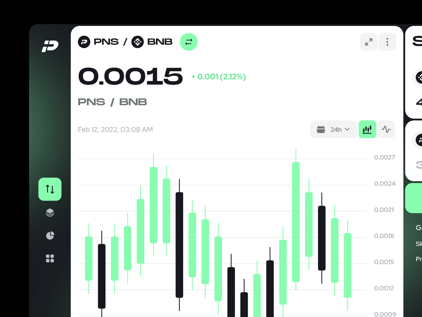 PNSwap – token exchange platform - Website Development - Photo 5