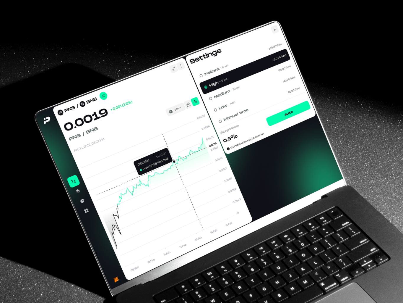 PNSwap – token exchange platform - Website Development - Photo 10