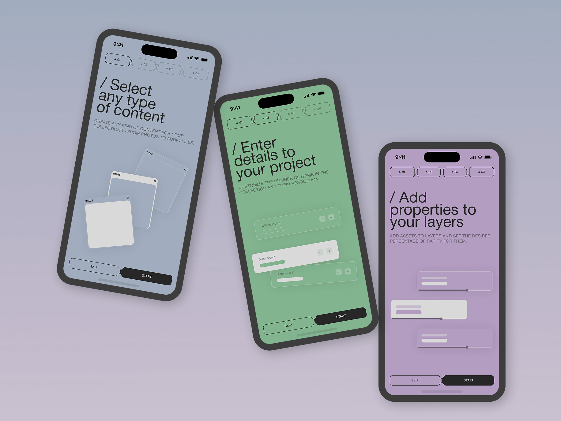 JoCreate – Application for creating NFT collections - Website Development - Photo 15