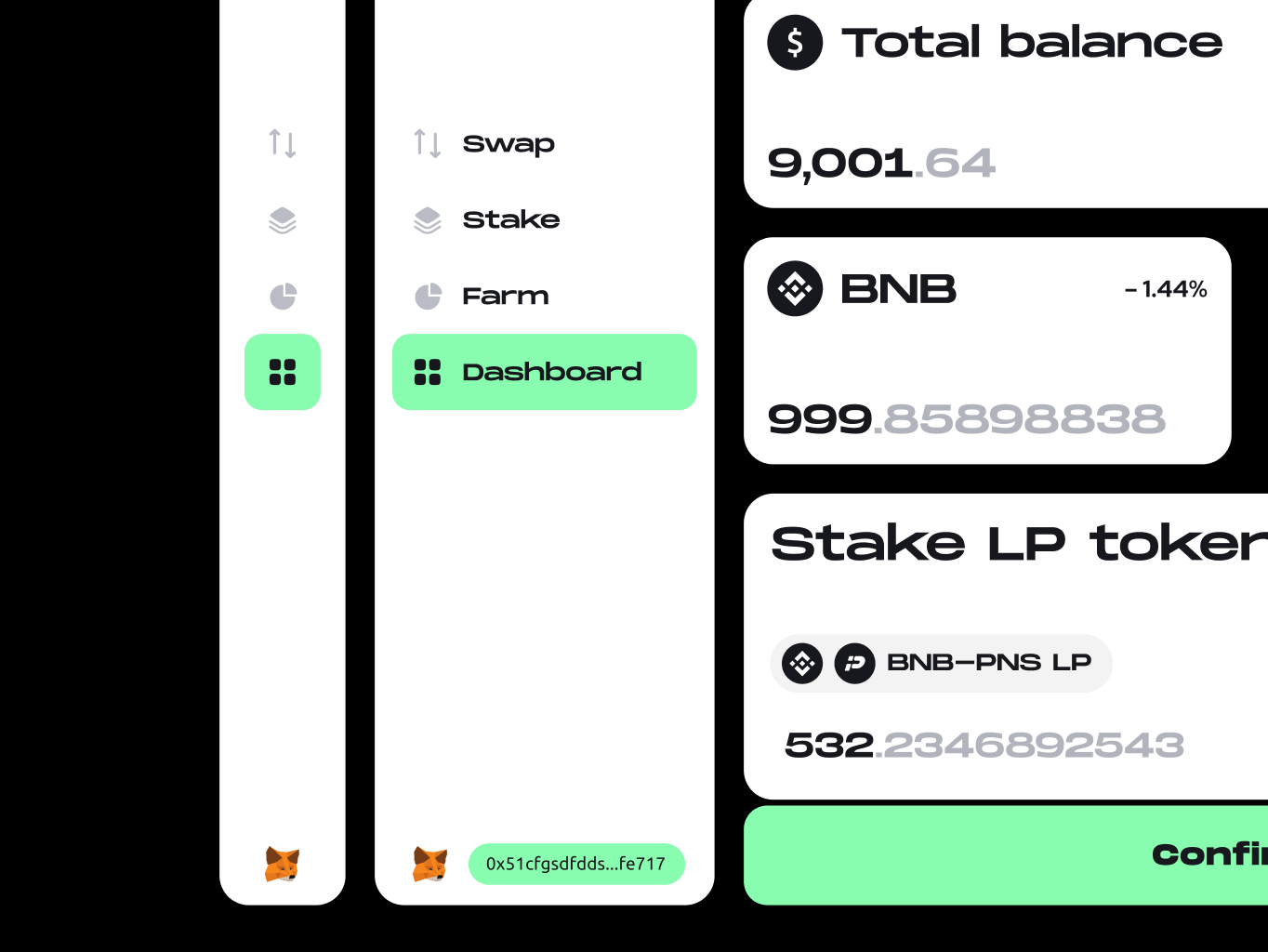 PNSwap – token exchange platform - Website Development - Photo 9