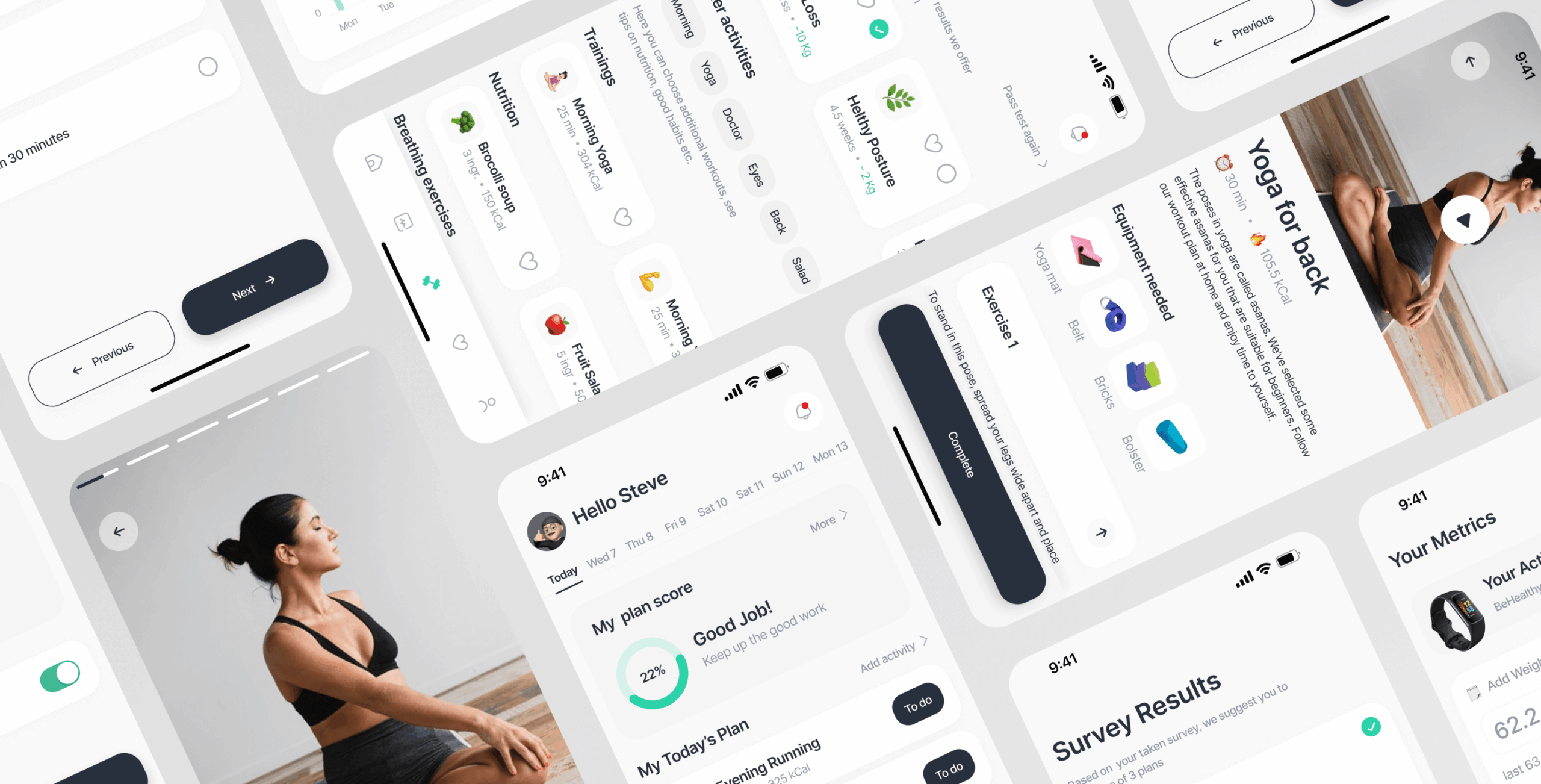 Healher – an app with personalized health plans - Website Development - Photo 10