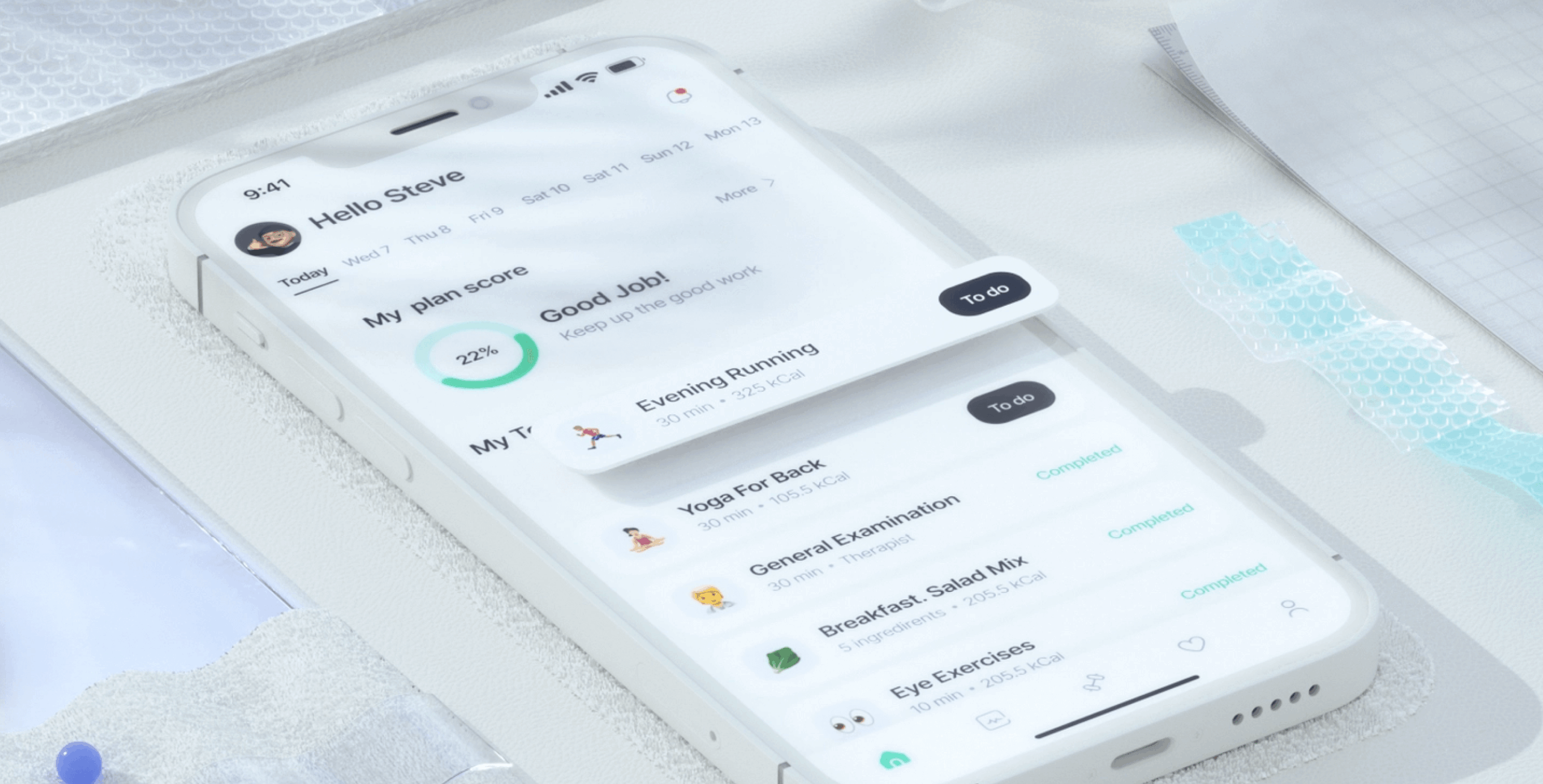 Healher – an app with personalized health plans - Website Development - Photo 1