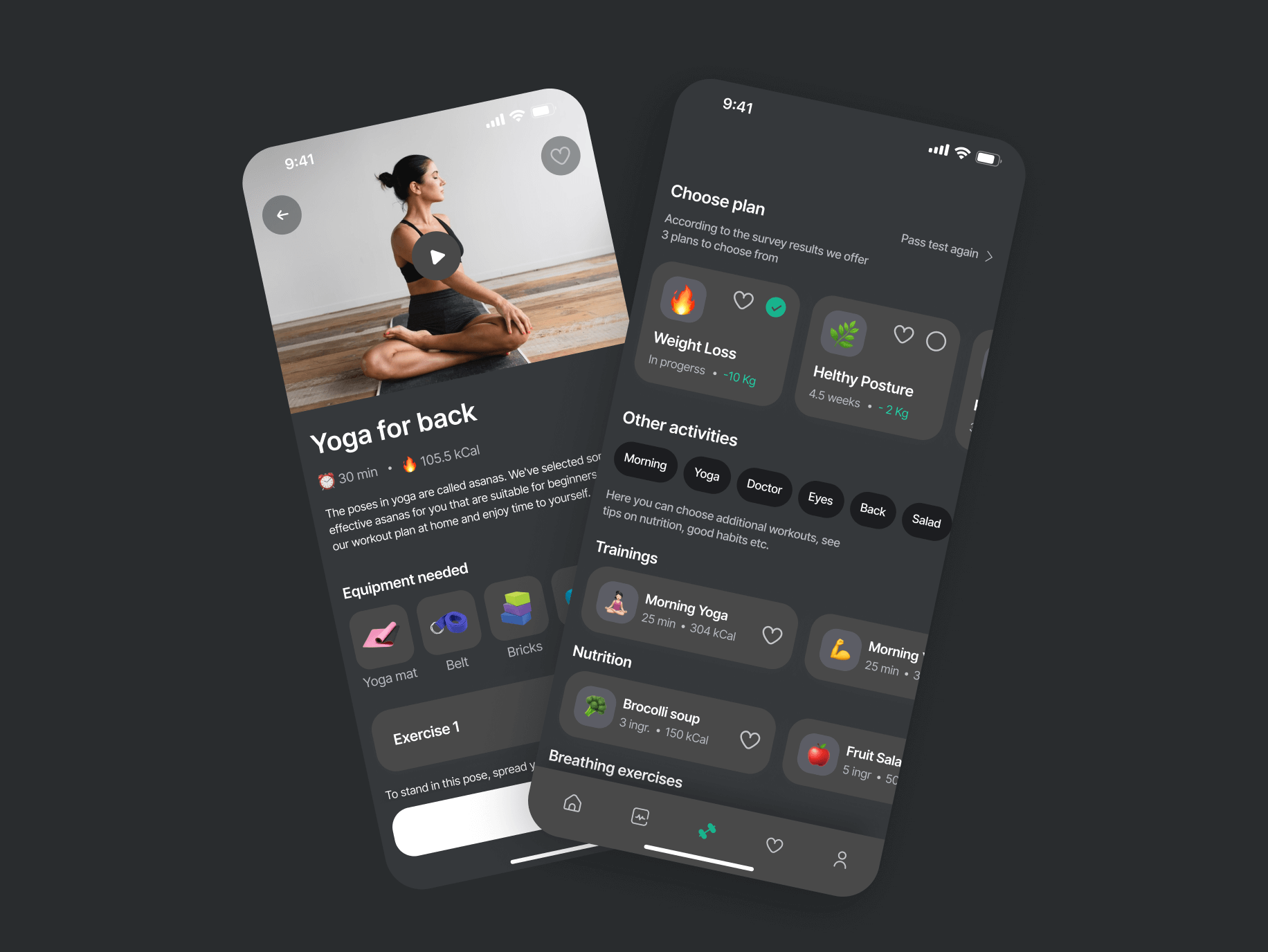 Healher – an app with personalized health plans - Website Development - Photo 17