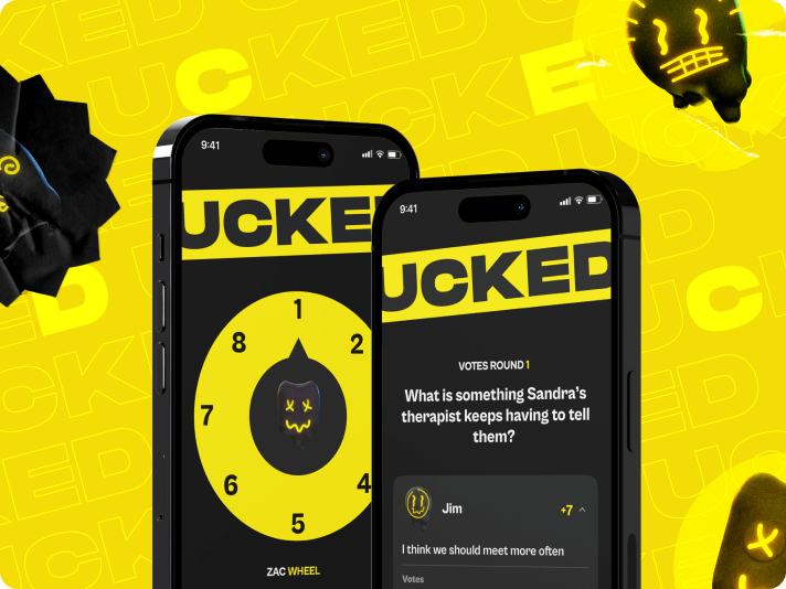 Ucked – branding for mobile application - image cover