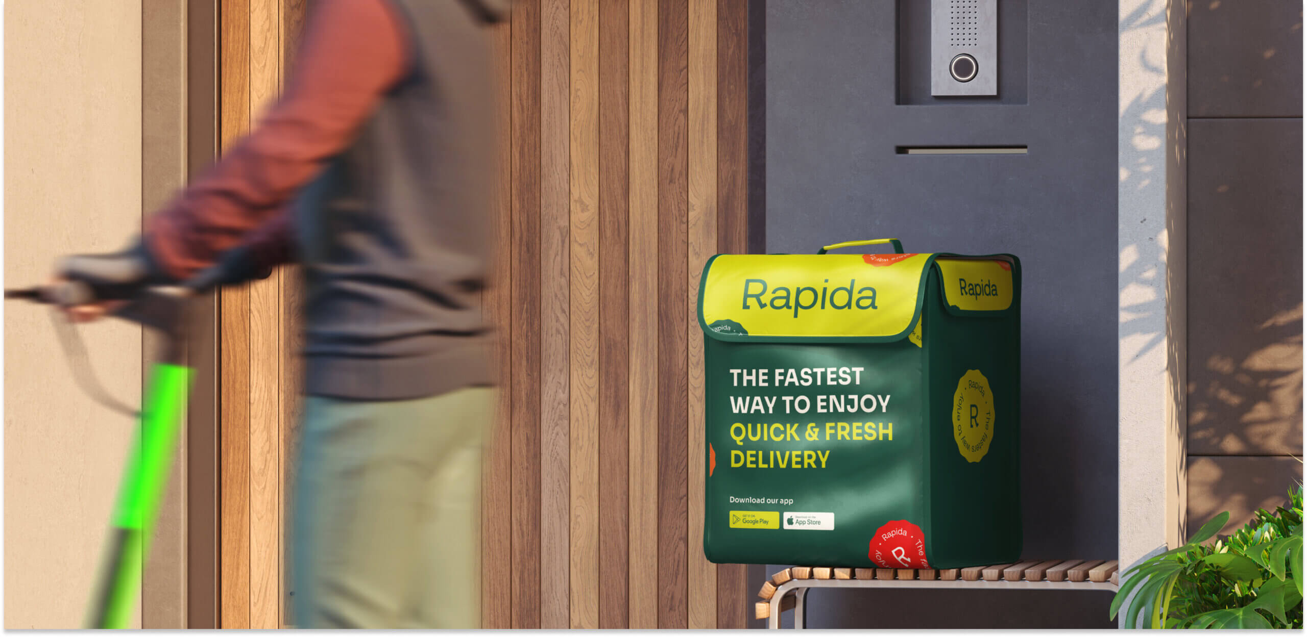 Rapida – Branding for the Delivery Service - Website Development - Photo 1