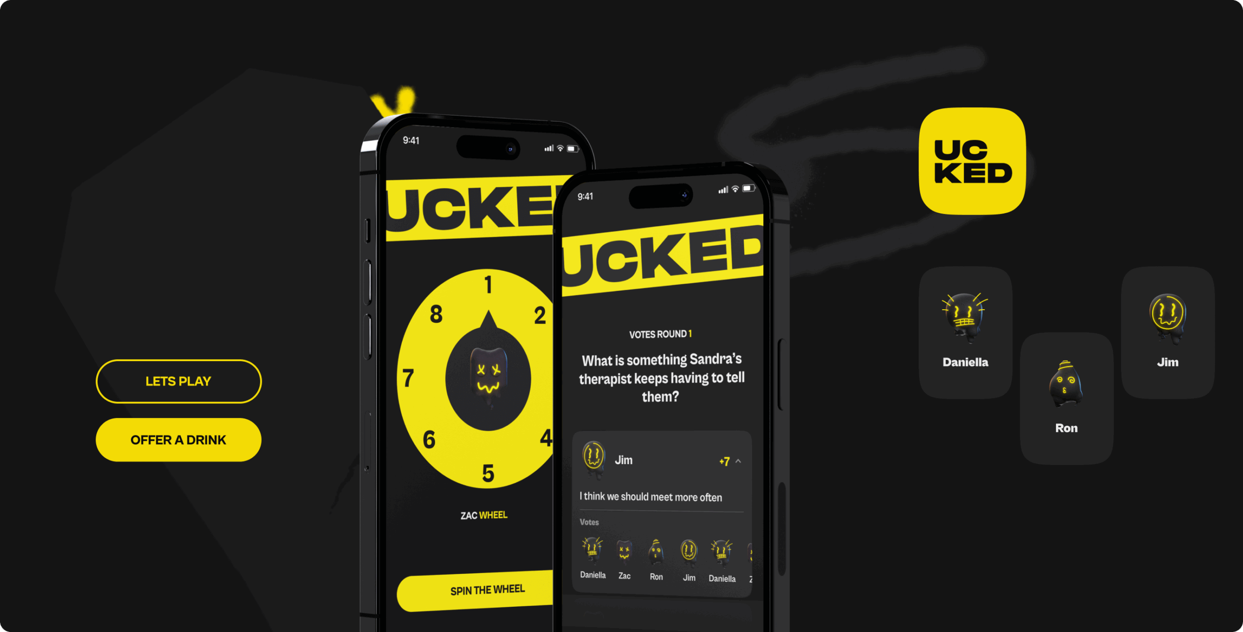Ucked – branding for mobile application - Website Development - Photo 1