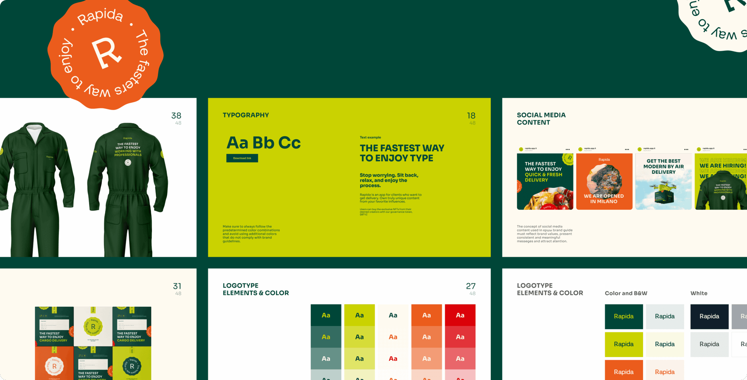 Rapida – Branding for the Delivery Service - Website Development - Photo 23