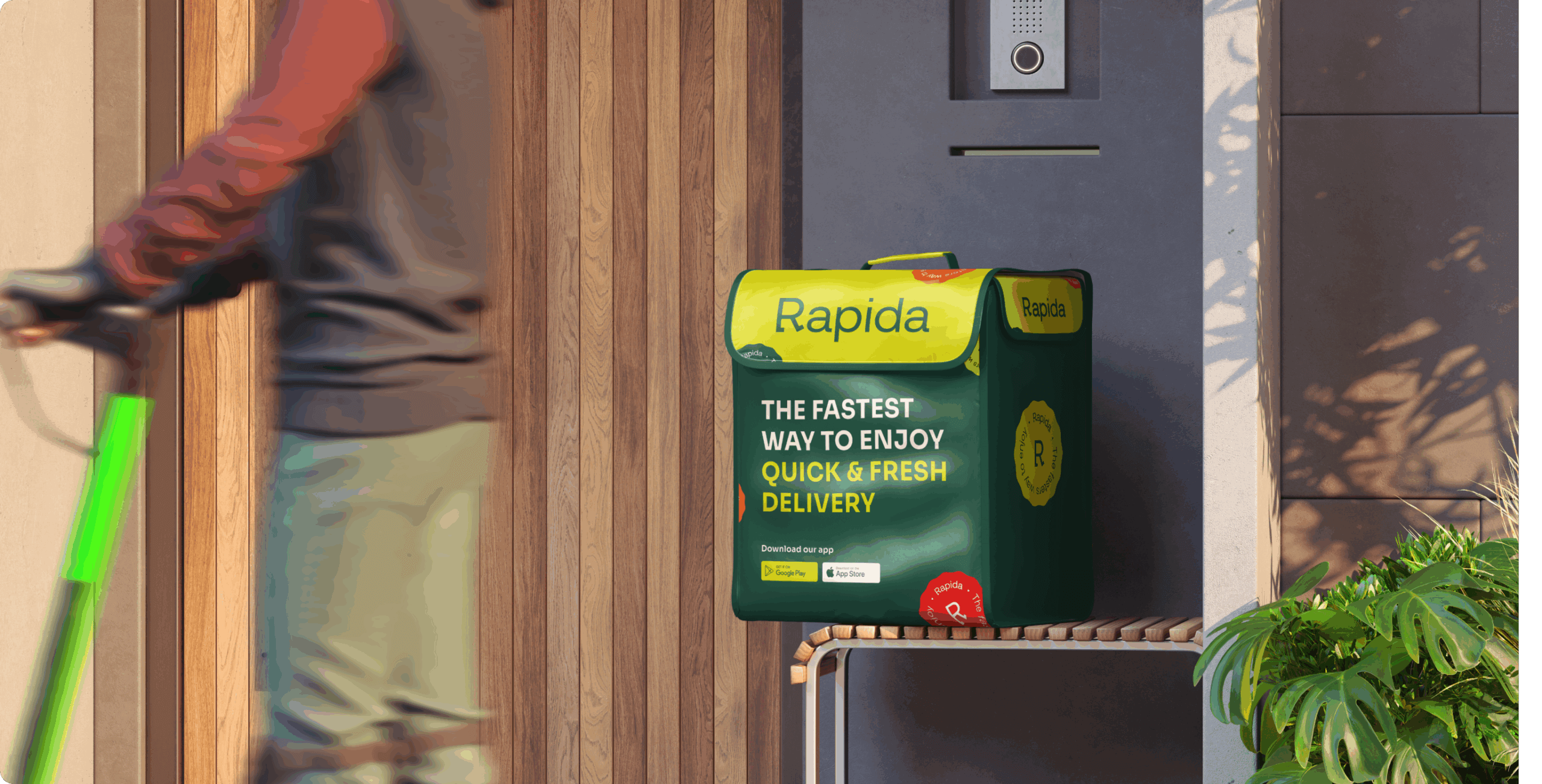Rapida – Branding for the Delivery Service - Website Development - Photo 1