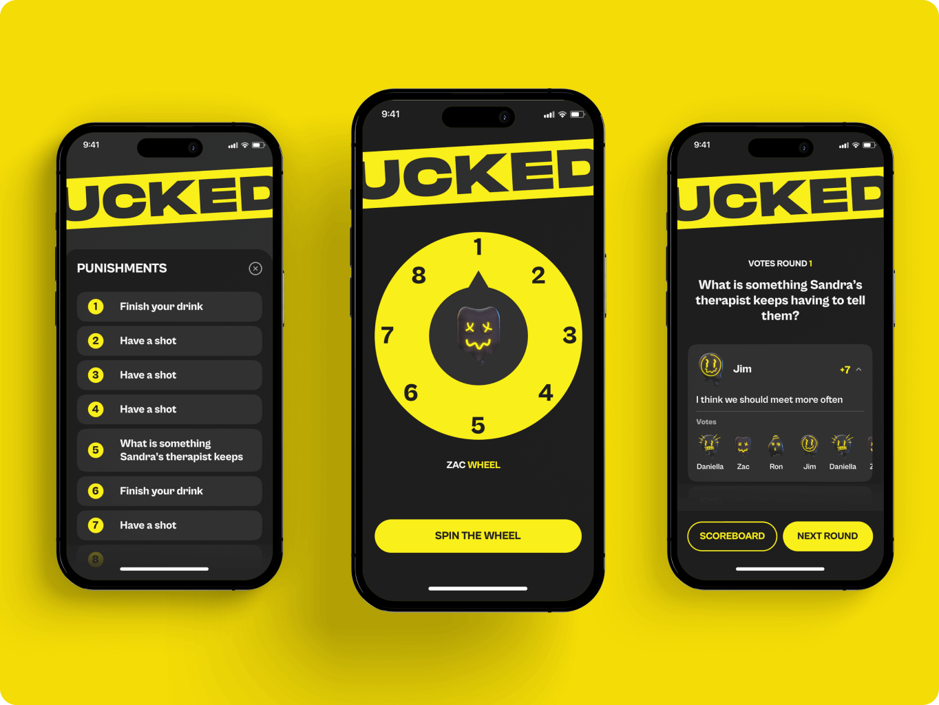 Ucked – branding for mobile application - Website Development - Photo 2