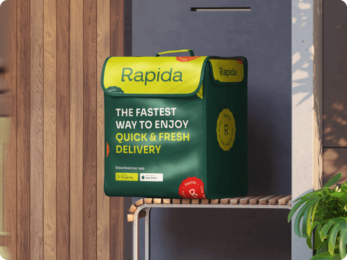 Rapida – Branding for the Delivery Service - image cover