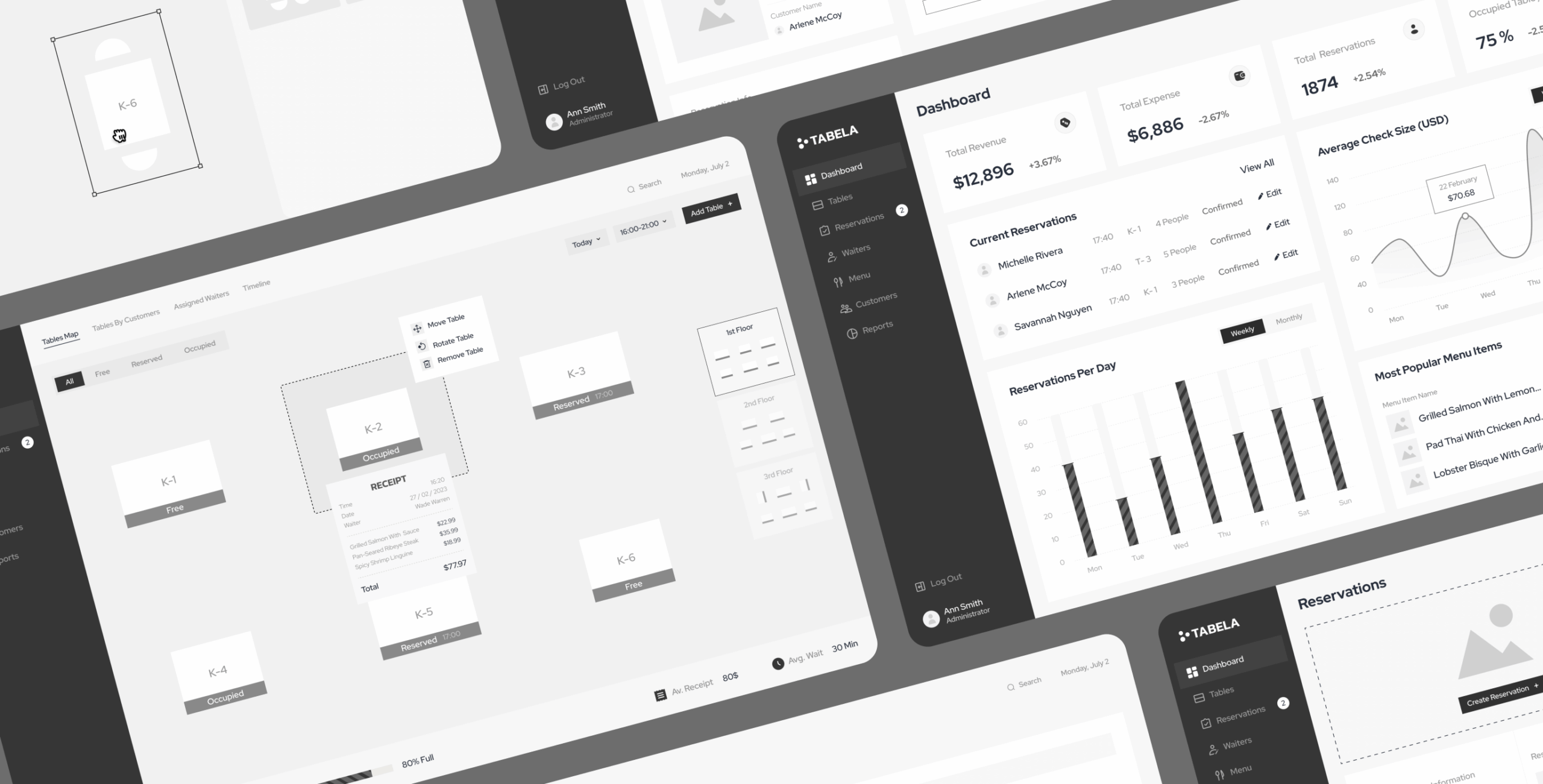 Tabela – a management system for Restaurants - Website Development - Photo 7