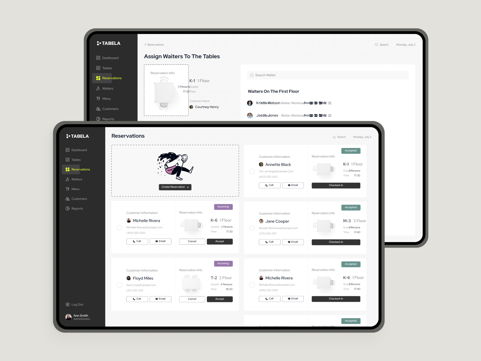 Tabela – a management system for Restaurants - Website Development - Photo 11