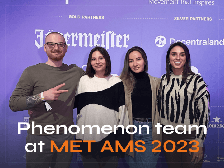 Phenomenon team at MET AMS 2023 - image cover