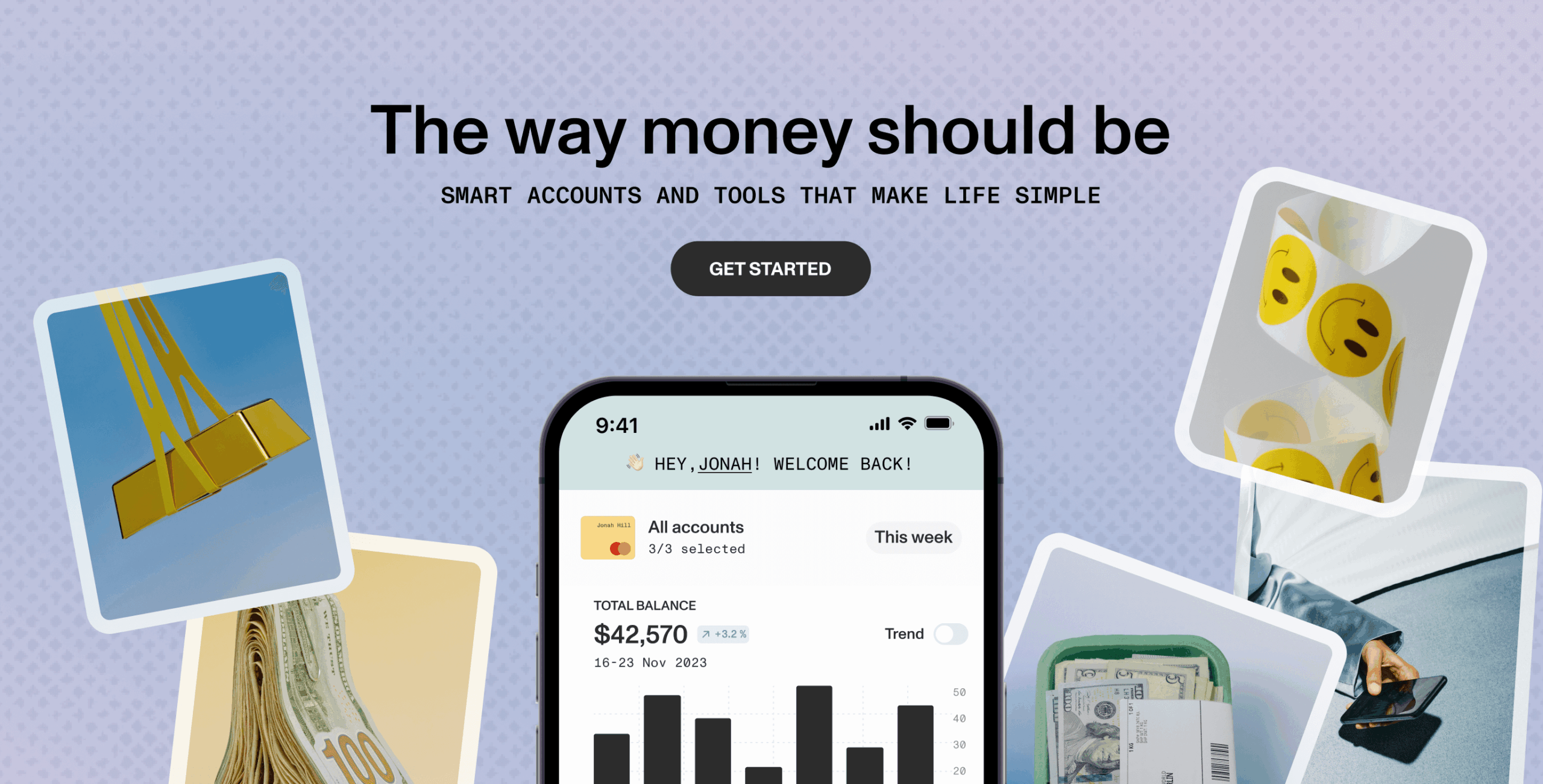 Keap – Promo website for budgeting mobile app - Website Development - Photo 1