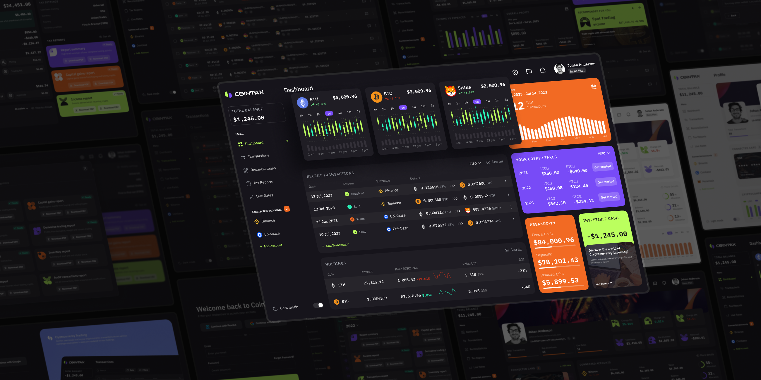 CoinTax – crypto tax reporting tool - Website Development - Photo 20