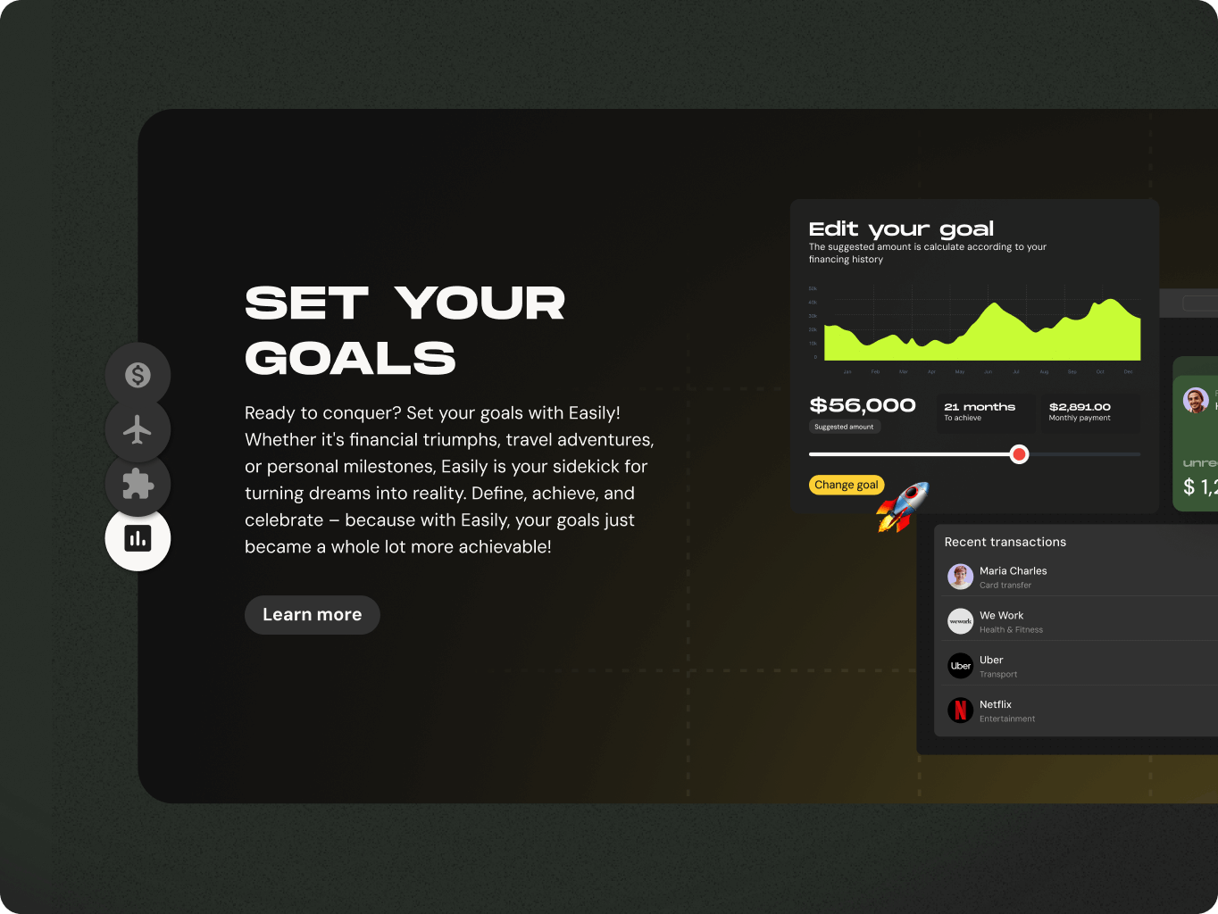 Easily – promo website for the super app - Website Development - Photo 3