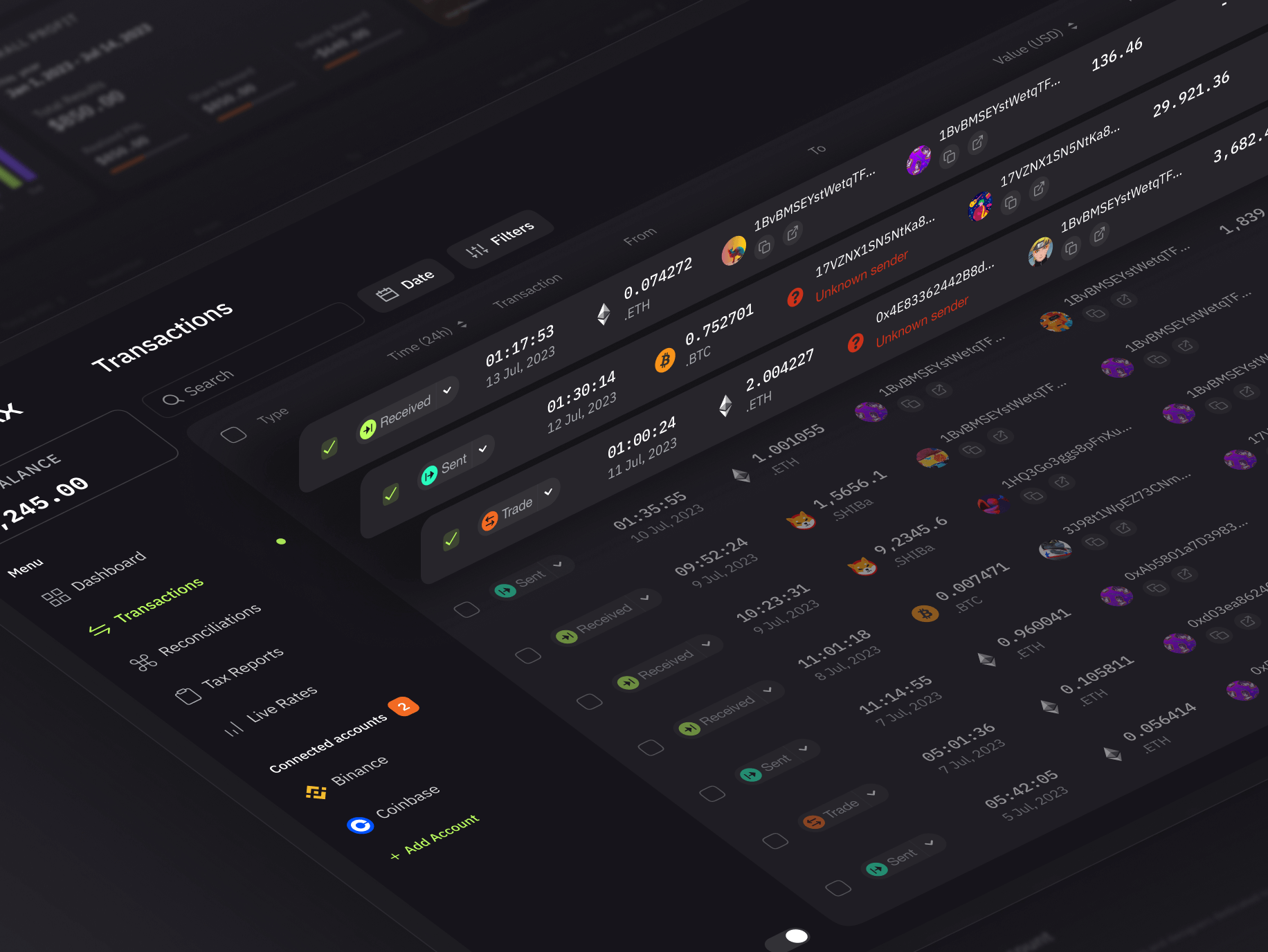 CoinTax – crypto tax reporting tool - Website Development - Photo 16
