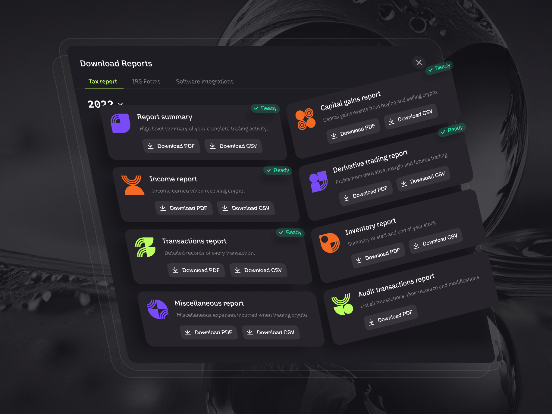 CoinTax – crypto tax reporting tool - Website Development - Photo 14