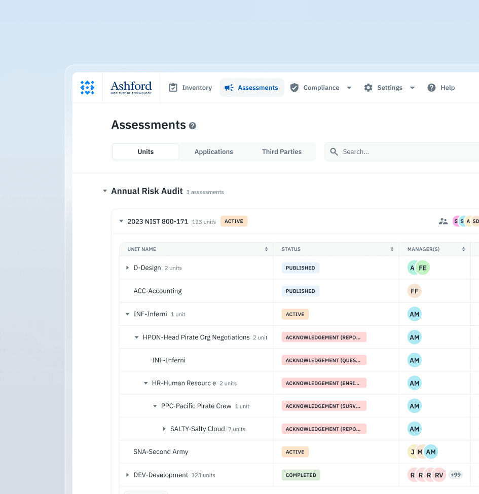 Isora – governance, risk, and compliance assessment platform - Website Development - Photo 20