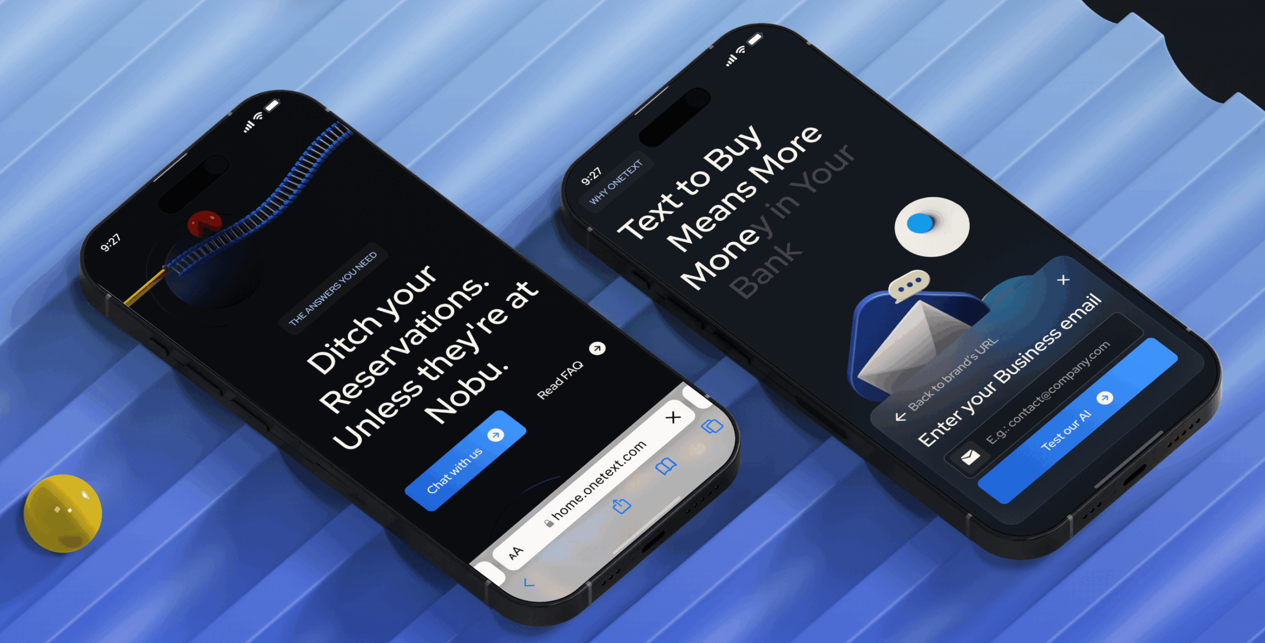 OneText – website redesign for SMS marketing tool - Website Development - Photo 4