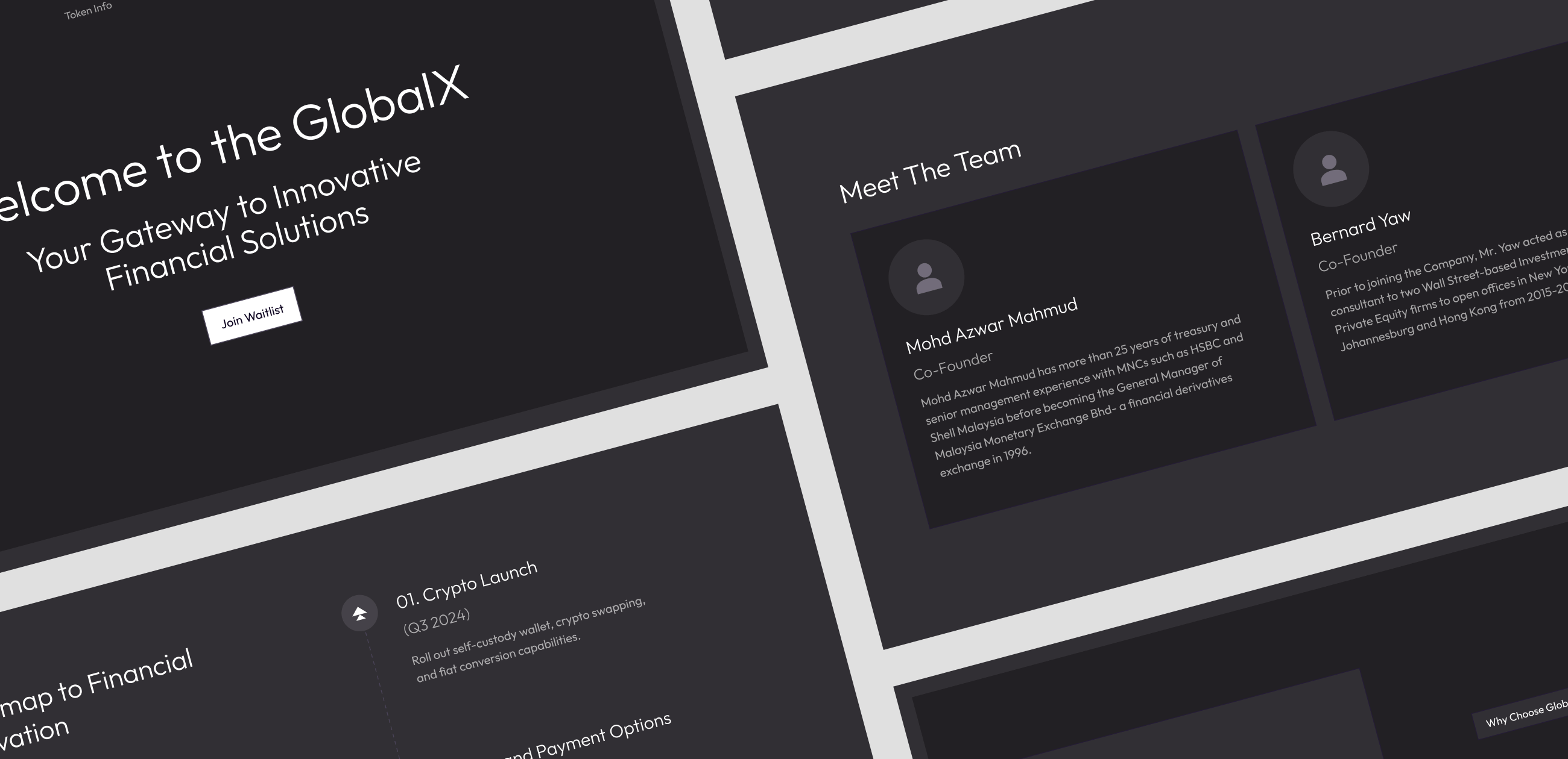 GlobalX – promo website for DEX - Website Development - Photo 6