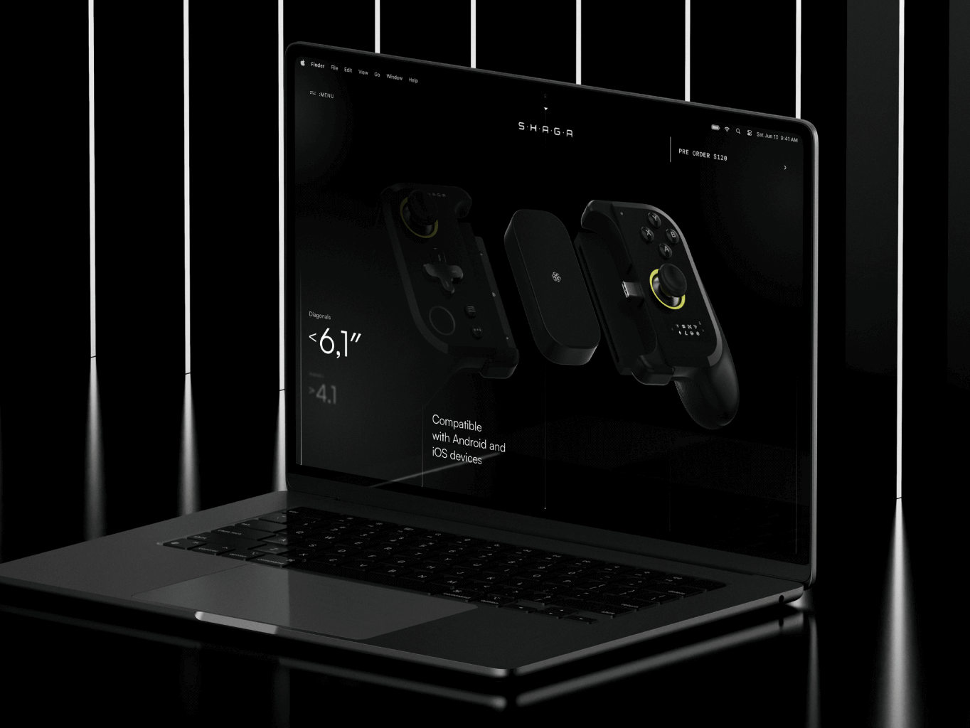 Shaga Odyssey – an award-<wbr>winning web3 gamepad platform - Website Development - Photo 7