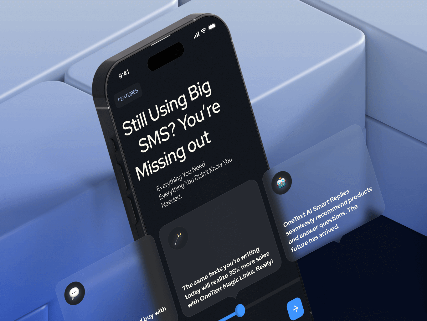 OneText – website redesign for SMS marketing tool - Website Development - Photo 3