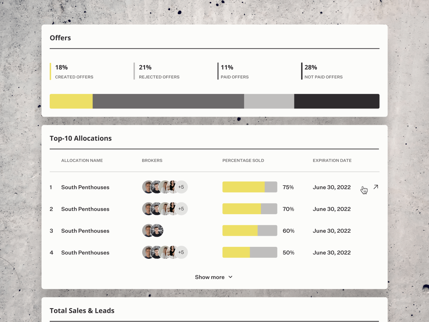 AIRES – AI-powered CRM for real estate - Website Development - Photo 14