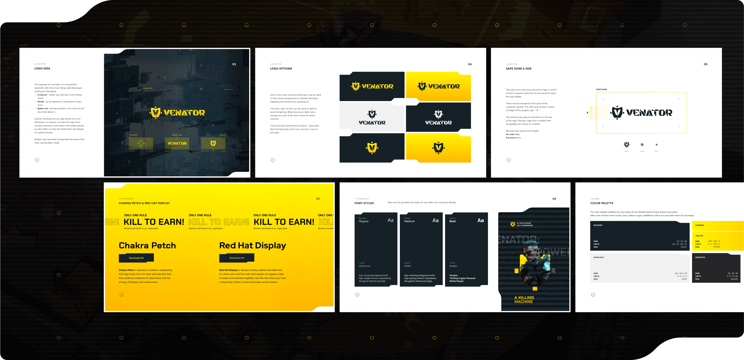 VENATOR – Branding for a futuristic crypto game - Website Development - Photo 15