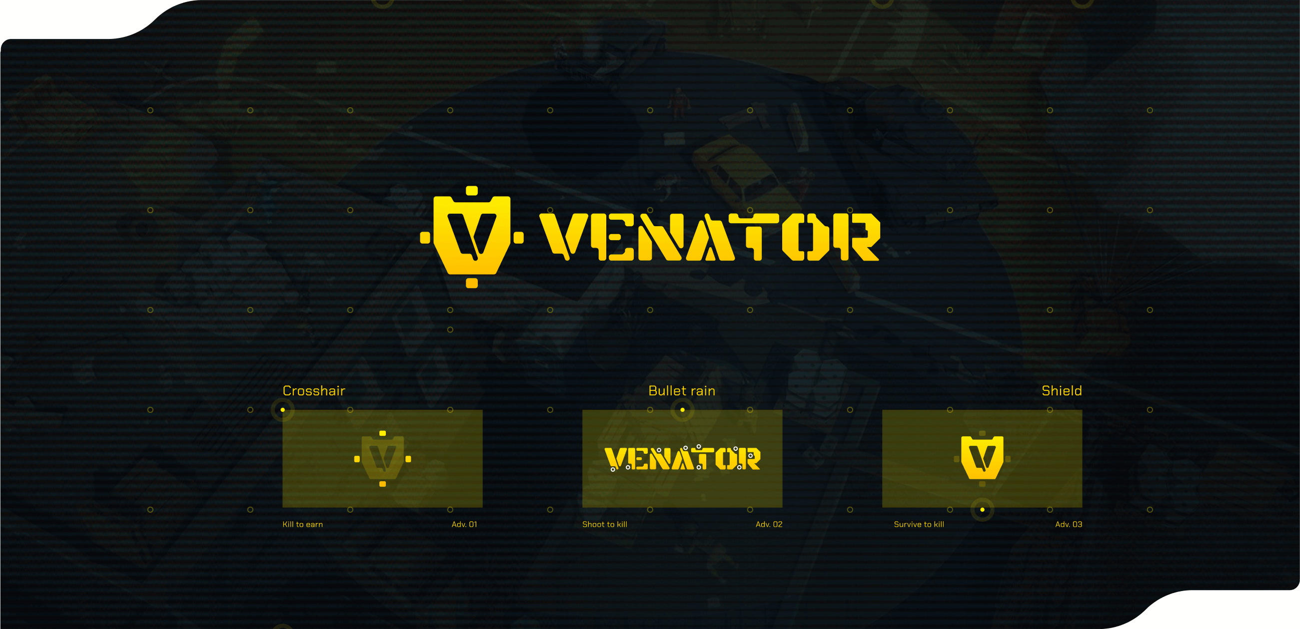 VENATOR – Branding for a futuristic crypto game - Website Development - Photo 5