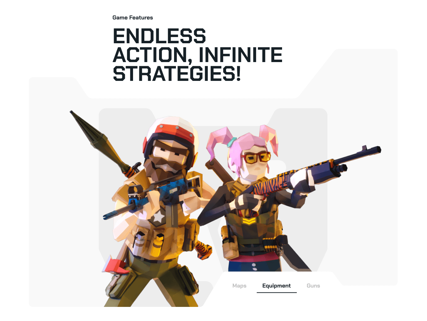 VENATOR – Promo site for a futuristic crypto game - Website Development - Photo 5