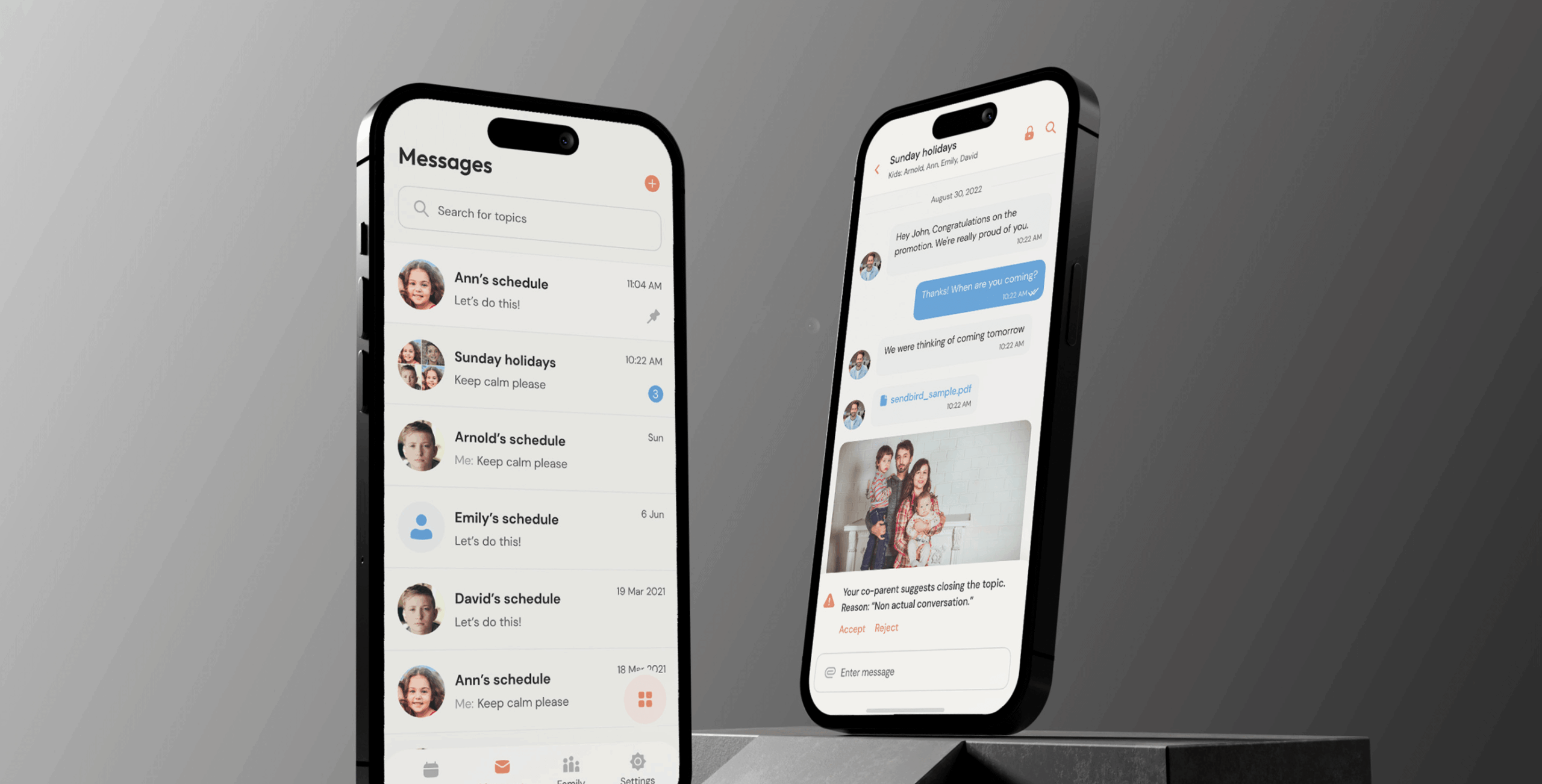 Both Homes – co-parenting mobile app - Website Development - Photo 6