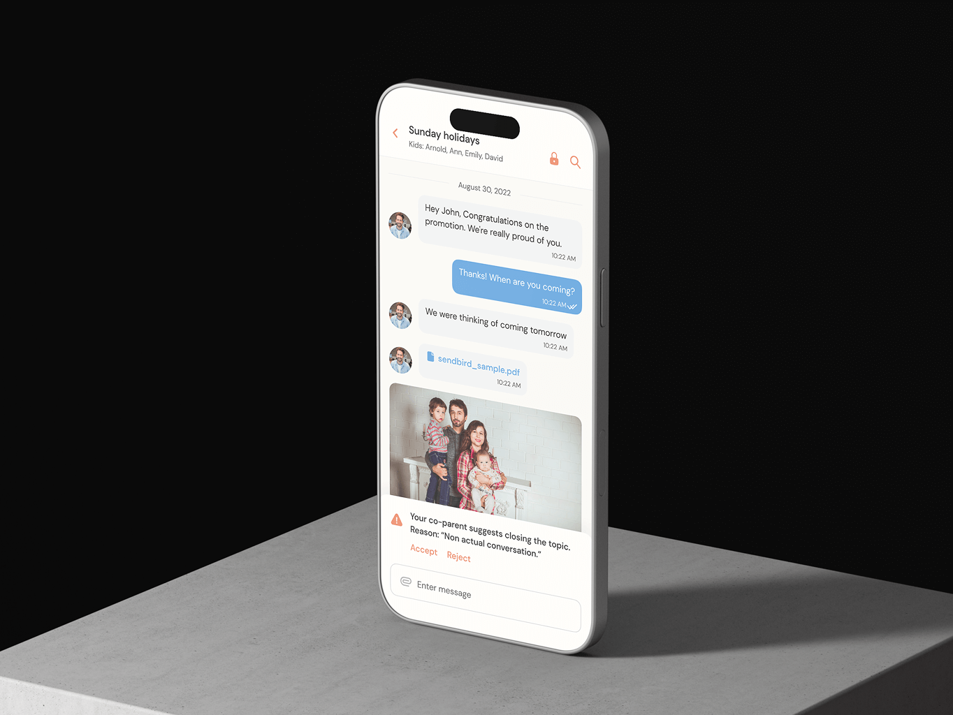 Both Homes – co-parenting mobile app - Website Development - Photo 14