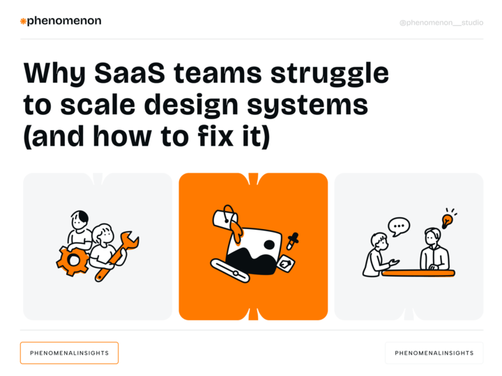 Why SaaS Teams Struggle to Scale Design Systems (and How to Fix It) - image cover